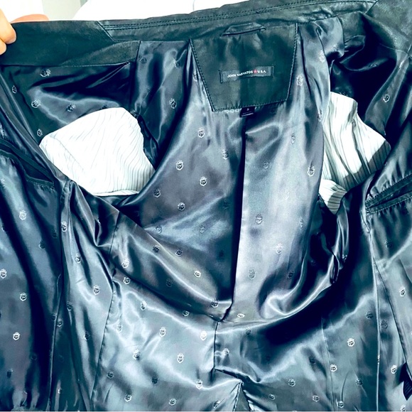 John Varvatos leather blazer - Picture 4 of 16